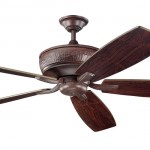 The Monarch DC ceiling fan by Kichler Lighting creates a focal point for any large room with it's oversized 70 inch blade span.