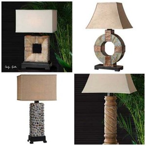 Outdoor Rated Table Lamps from Uttermost.
