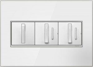 White Mirror with White Whisper Switch